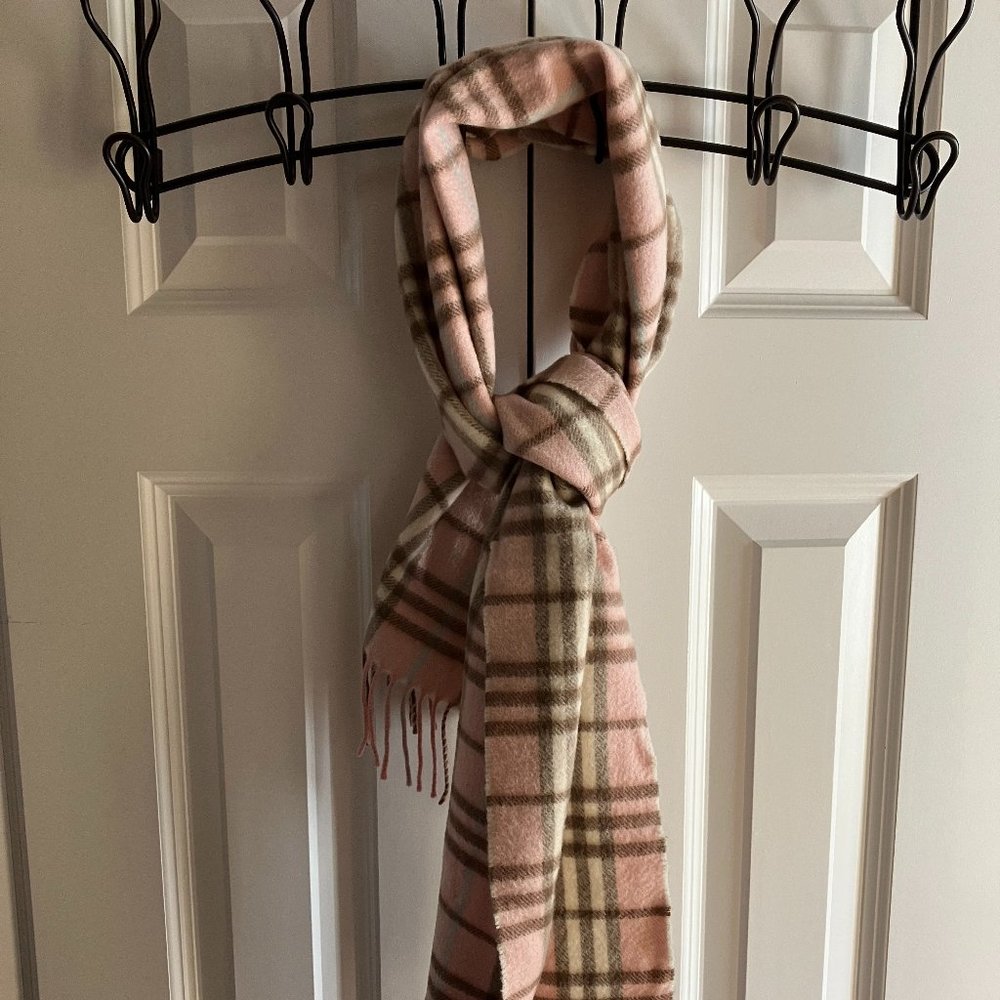 Authentic Burberry London 100% CASHMERE Scarf